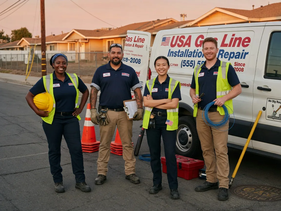 Gas Line Installation company in Harrisburg, NE